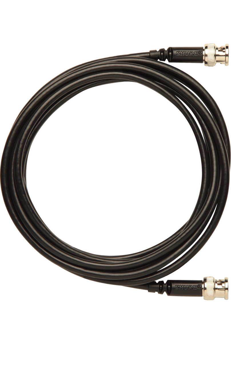 Shure PA725 10' Coaxial Cable (RG-58/U) with BNC Connectors