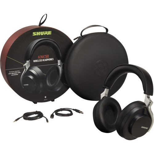 SHURE ワイヤレスヘッドフォン ブラック 【公式通販】