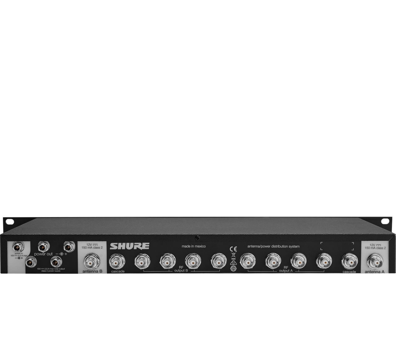 SHURE BLX4R ワイヤレス受信機３台とUA844 アンテナ分配器セット SHURE BLX4R ワイヤレス受信機3台とUA844 アンテナ分配器セット