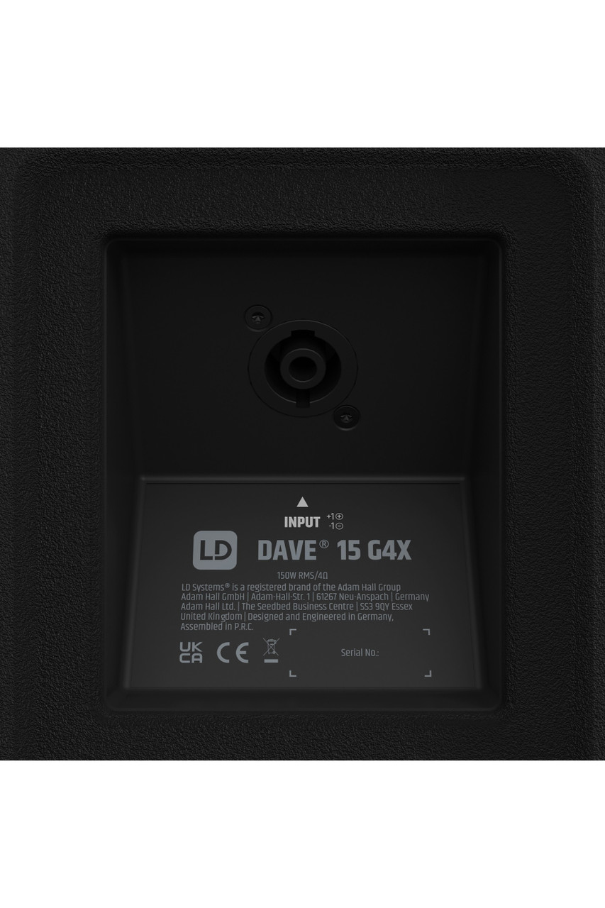 LD Systems DAVE 15 G4X Professional Compact Sound System.