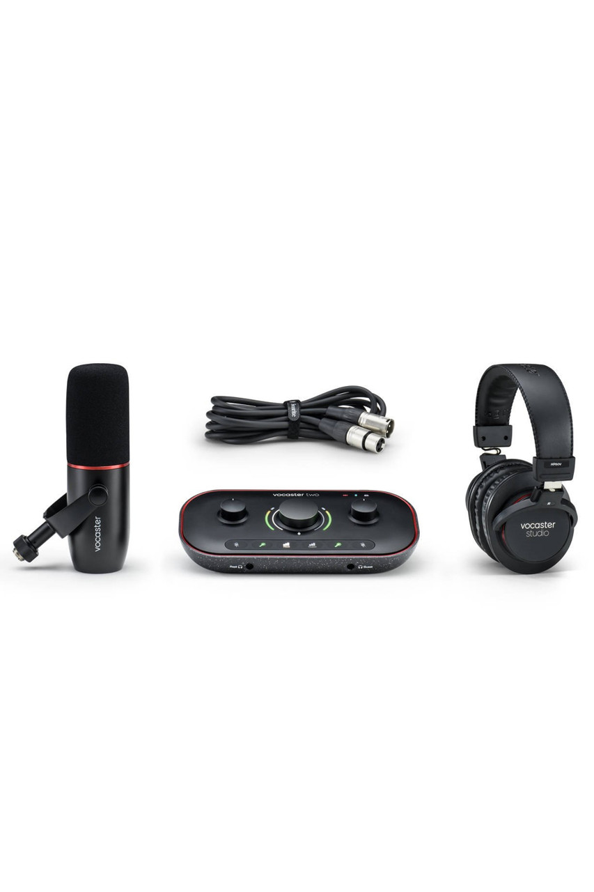 Focusrite Vocaster Two Studio Podcasting Kit