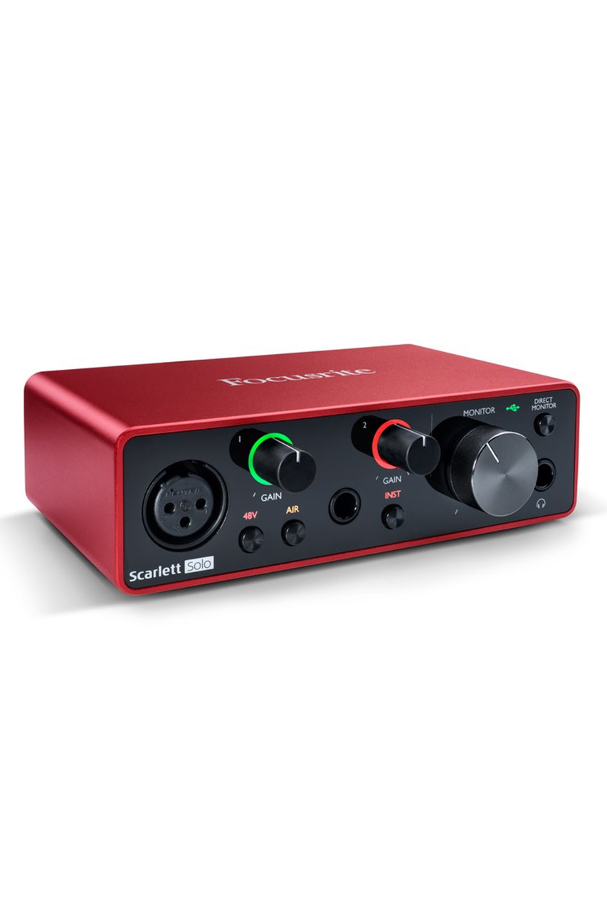 The Music Shop - Focusrite Scarlett 2i2 2x2 USB Audio Interface (3rd  Generation)