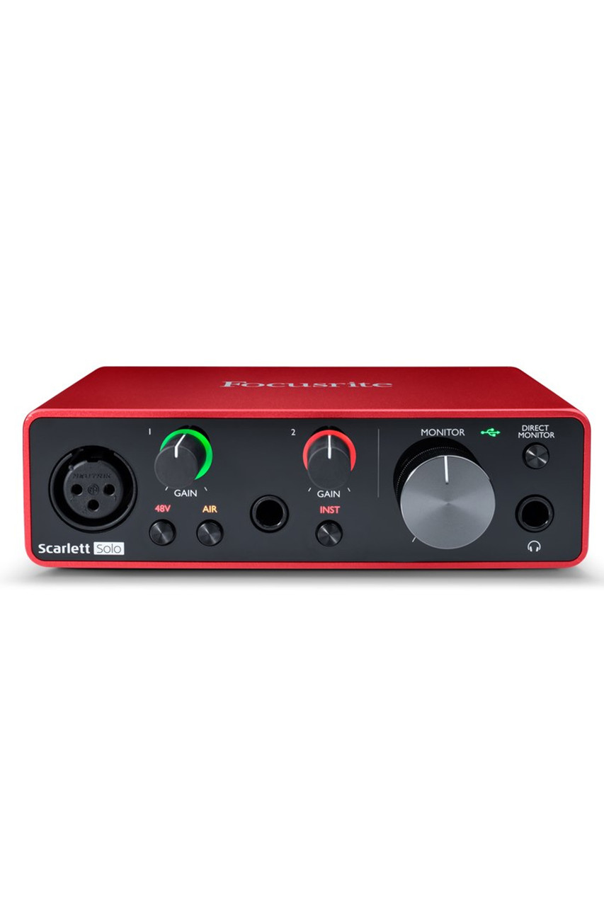 Focusrite Scarlett Solo 3rd Gen USB Audio Interface