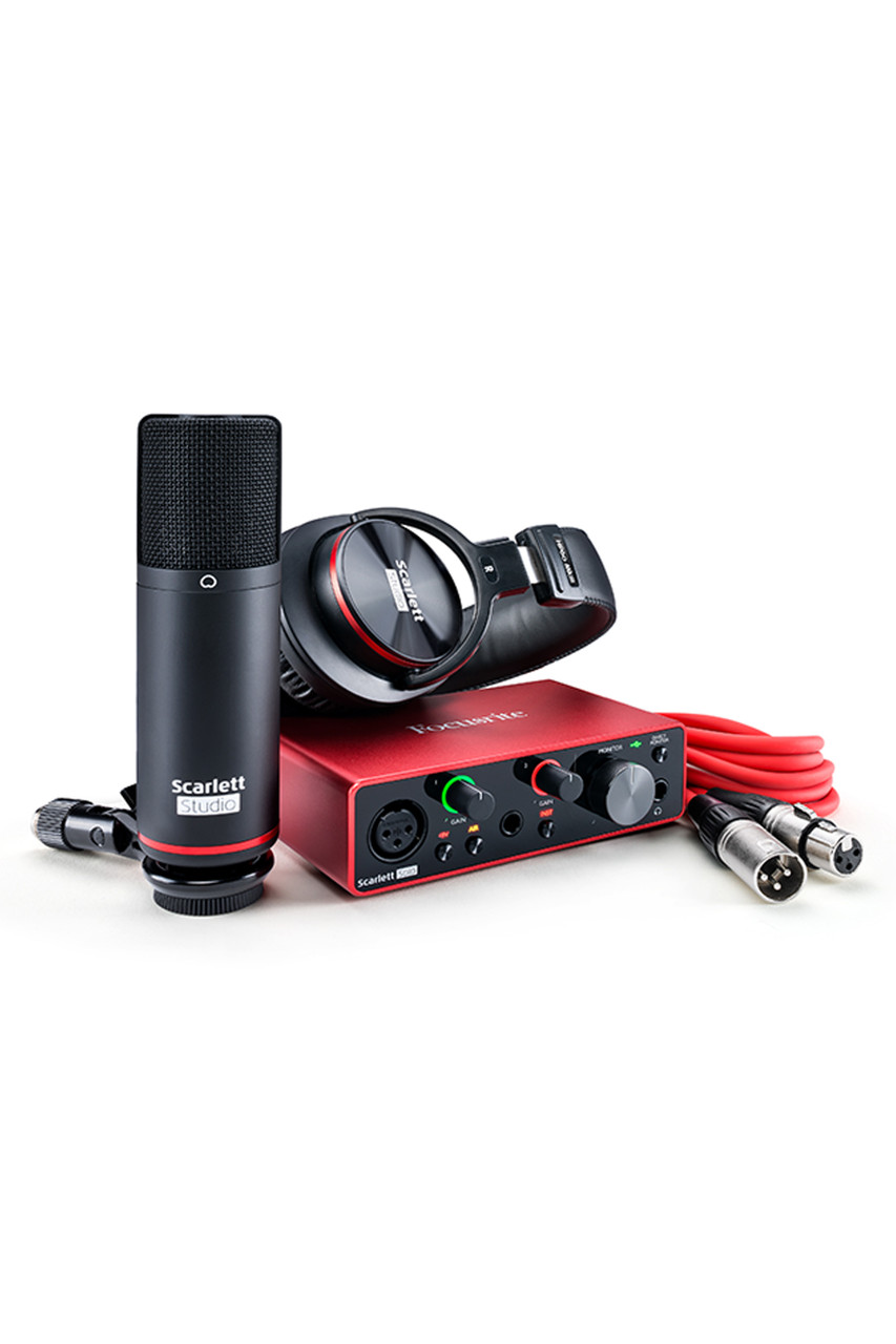 Focusrite Scarlett Solo Studio 3rd Gen USB Audio Interface