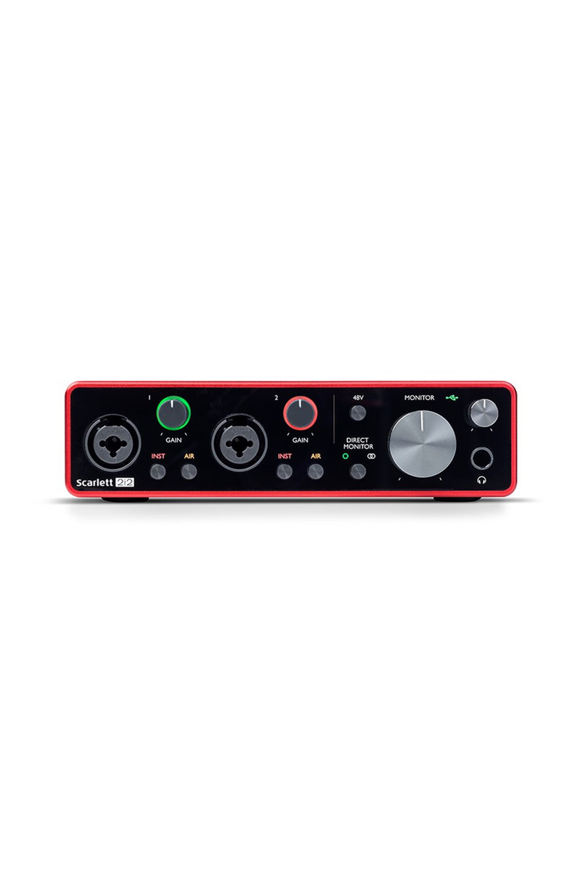 Focusrite Scarlett 2i2 3rd Gen USB Audio Interface