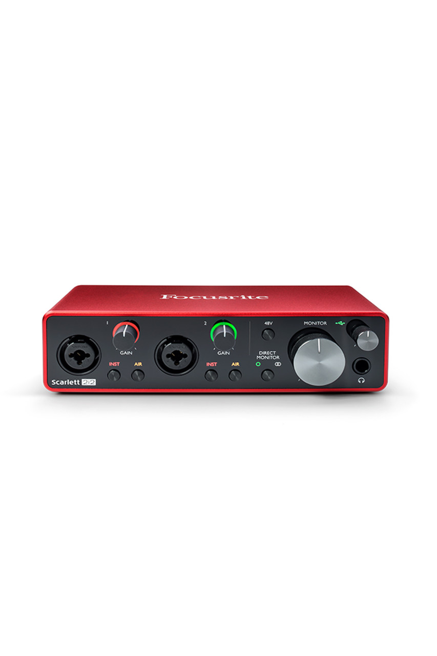 Focusrite scarlett 2i2 オーディオインターフェイス - DTM/DAW