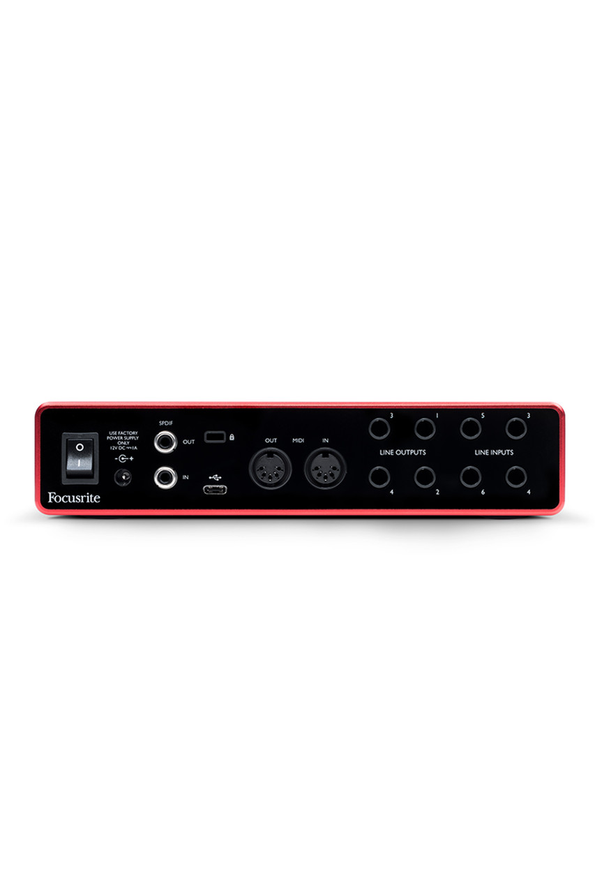 Focusrite Scarlett 8i6 第3世代 Focusrite Scarlett 8i6 3rd Gen USB Audio Interface