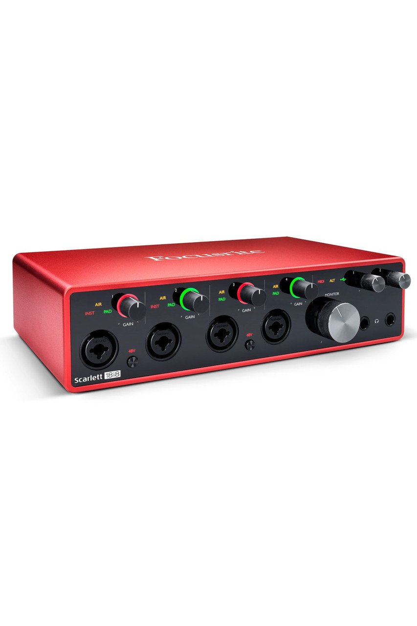 Focusrite Scarlett 18i8 3rd Gen USB Audio Interface