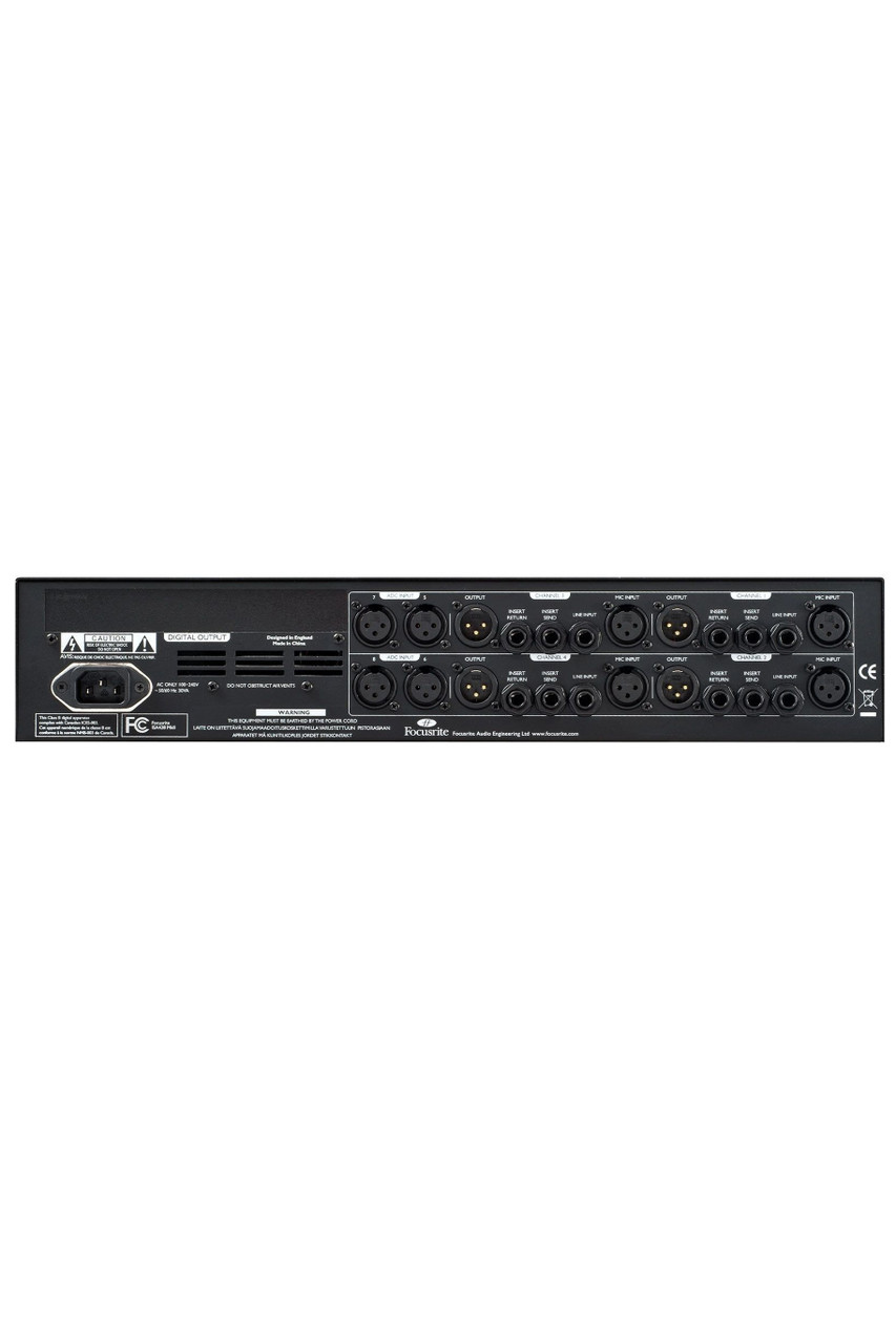 Focusrite ISA 428 MkII Four Classic Microphone Preamp
