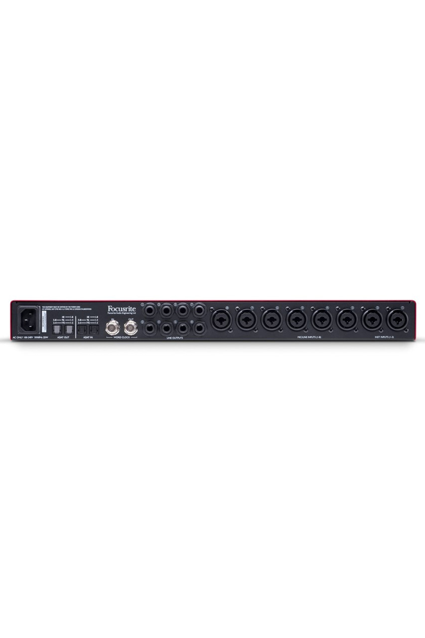 Focusrite Scarlett OctoPre Dynamic 8-channel Microphone Preamp