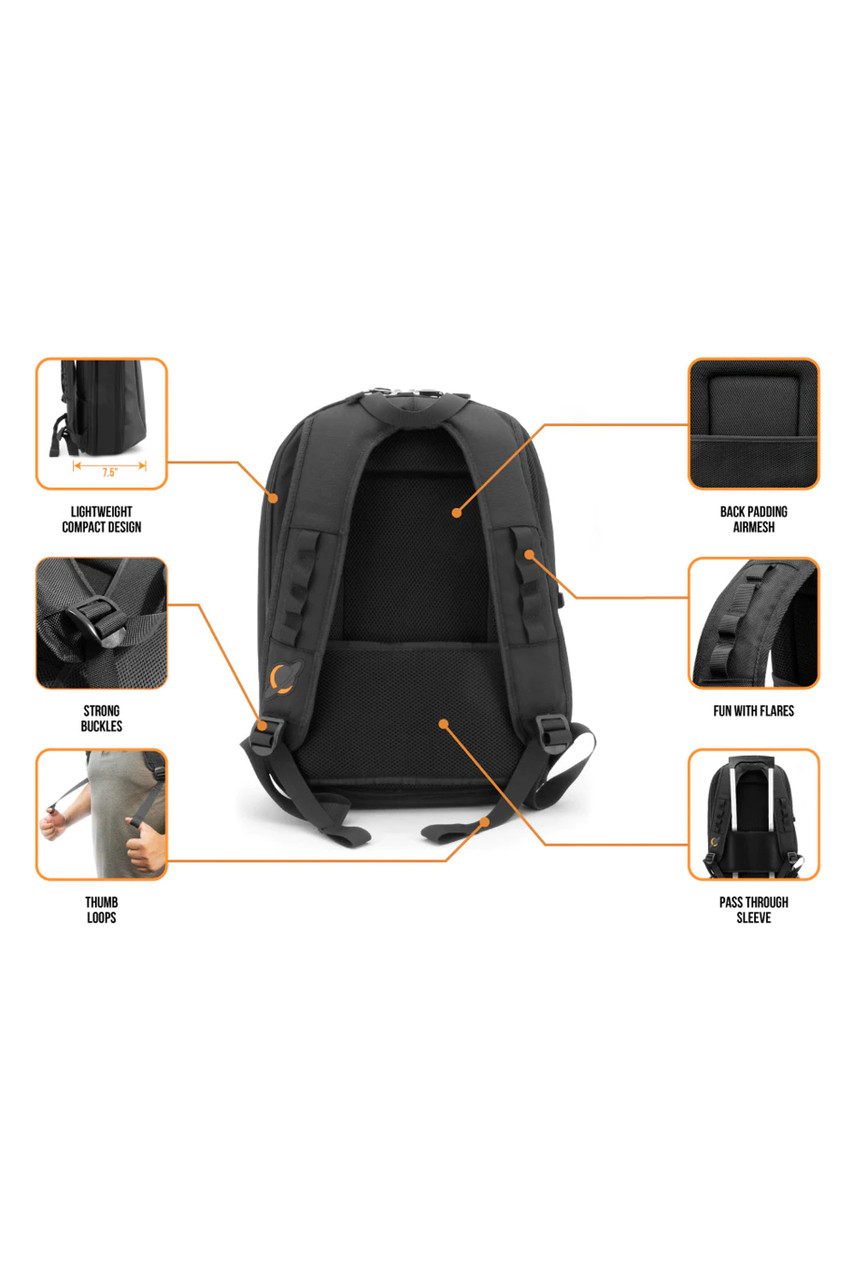 JetPack Slim travel-friendly DJ Backpack (Camouflage).