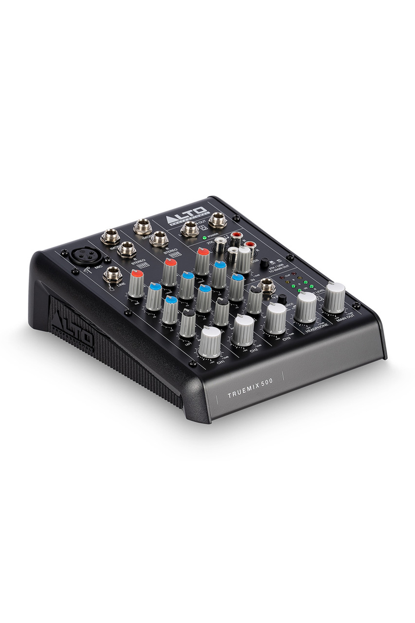 Alto Professional TrueMix 500 5-Channel Analog Mixer with USB