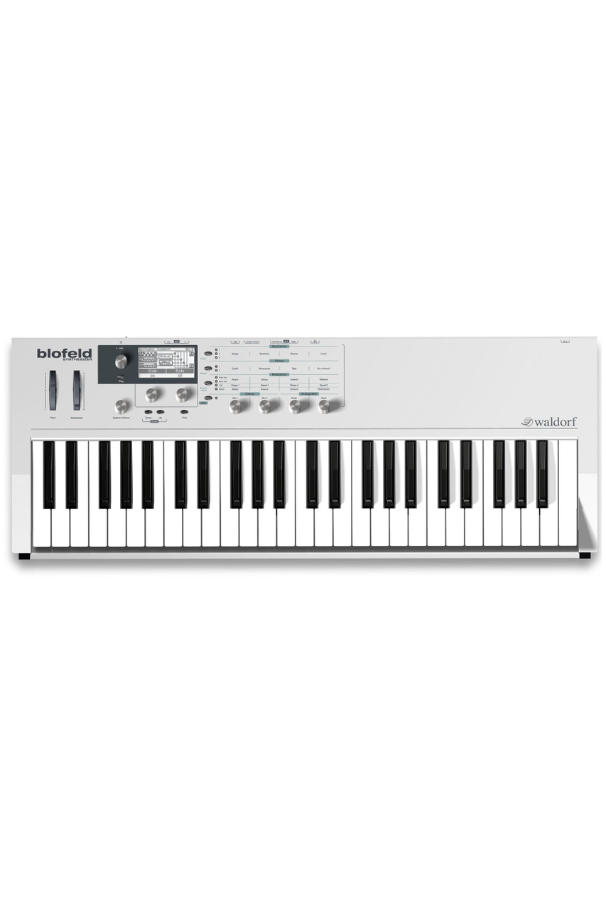 Waldorf Blofeld Keyboard 49 Key White Synthesizer