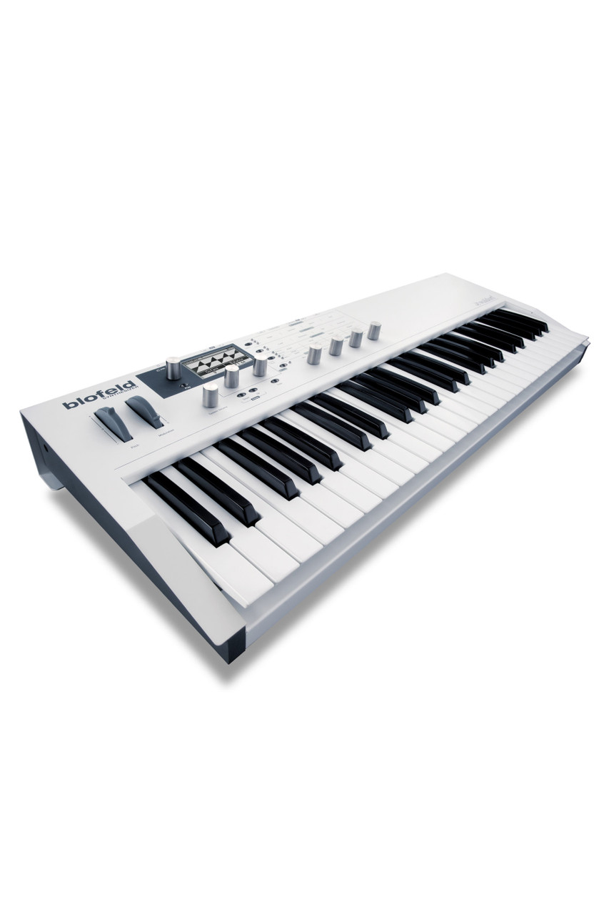 Waldorf Blofeld Keyboard 49 Key White Synthesizer