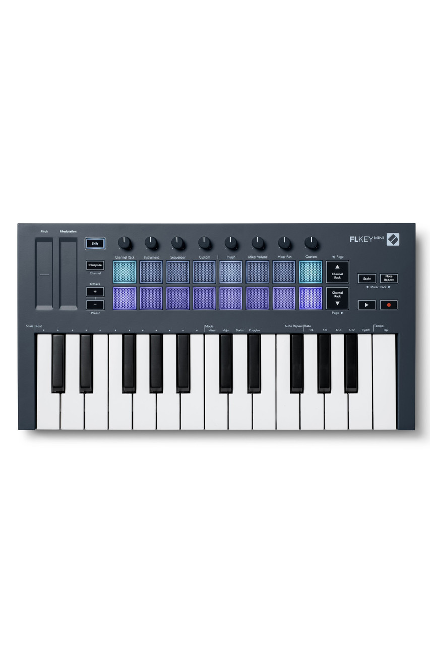 NOVATION FLkey MINI compact 25-mini-key MIDI keyboard