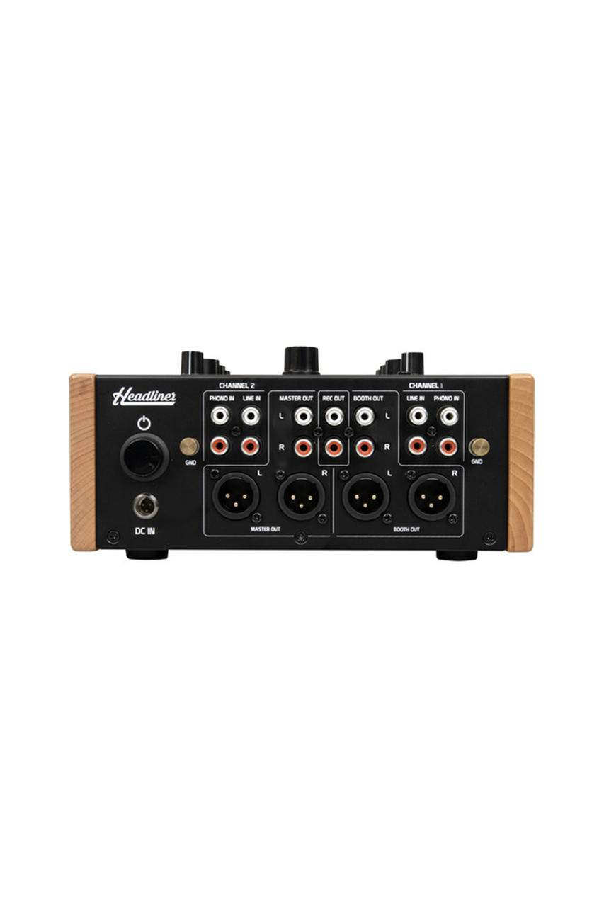 Headliner R2 Channel Rotary DJ Mixer.