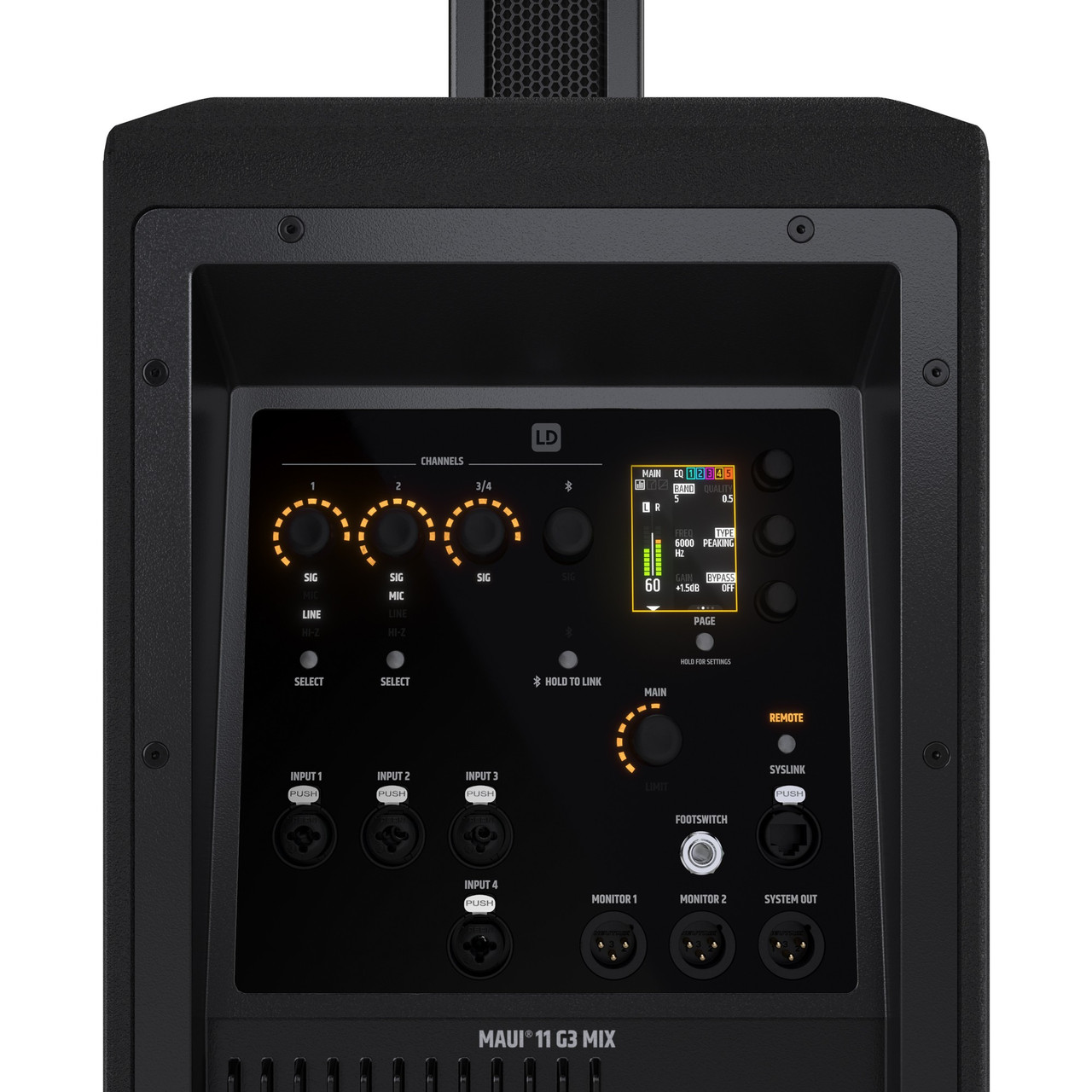 LD Systems Maui 11 G3 Mix - Portable Cardioid Powered Column PA