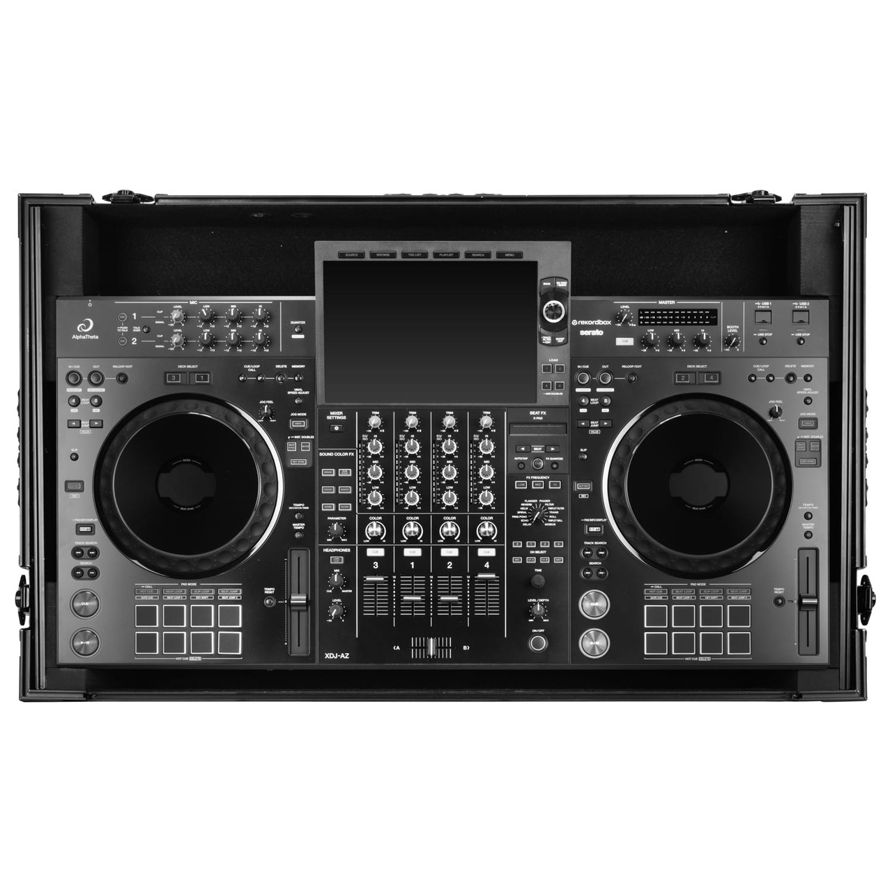 Odyssey Black Label Flight Case for AlphaTheta XDJ-AZ with Glide