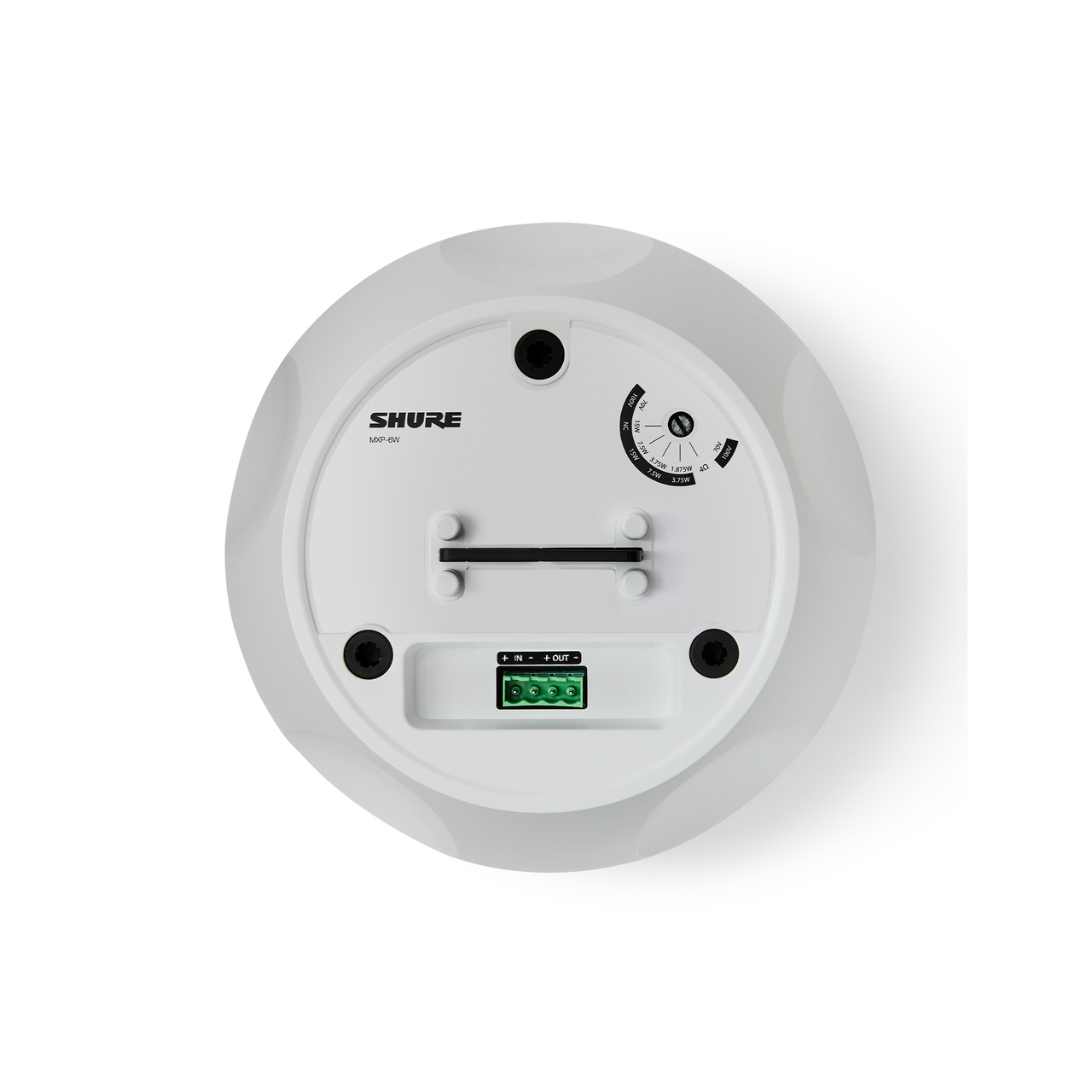 Shure MXP-6 Microflex Passive Pendant Conferencing Loud Speaker