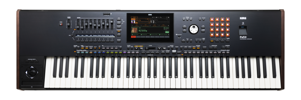 Korg Pa5X-76 76-Key Professional Arranger Keyboard