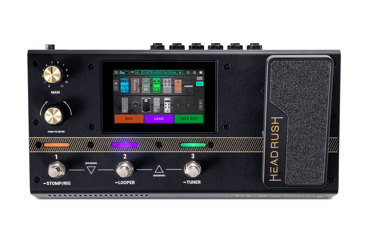 [美品]Headrush FlexPrime HeadRush Flex Prime Multi-FX Processor Pedal
