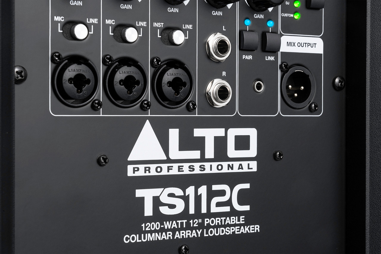 Alto Professional TS112C | 1200W Column PA System | Gear Club Direct