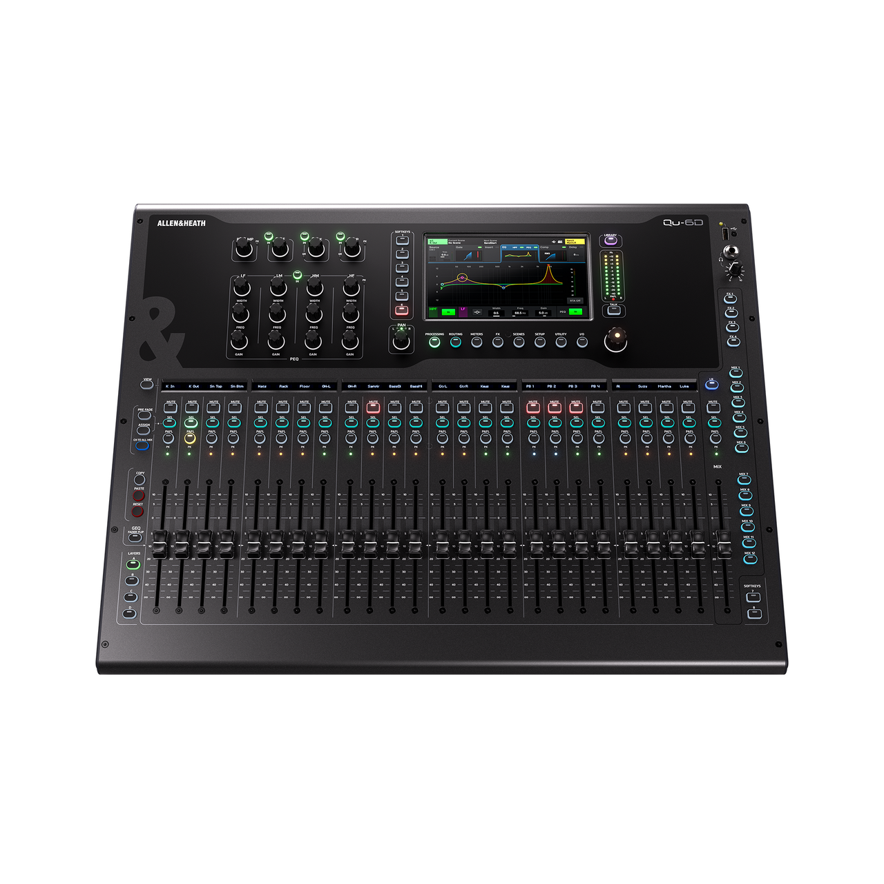 Allen & Heath Qu-6D | 32-Channel Digital Mixer with 16x16 Dante