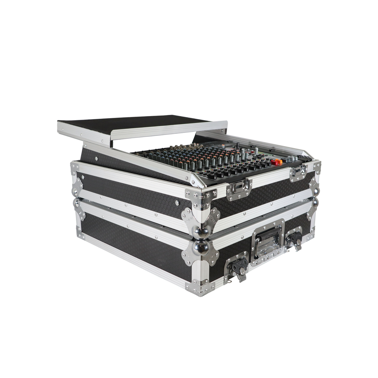 ProX XS-19MIXLT 10U Slanted Mixer Rack | Gear Club Direct
