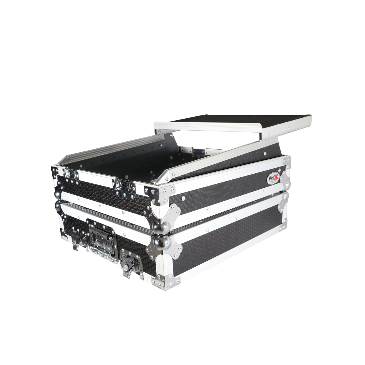 ProX XS-19MIXLT 10U Slanted Mixer Rack | Gear Club Direct