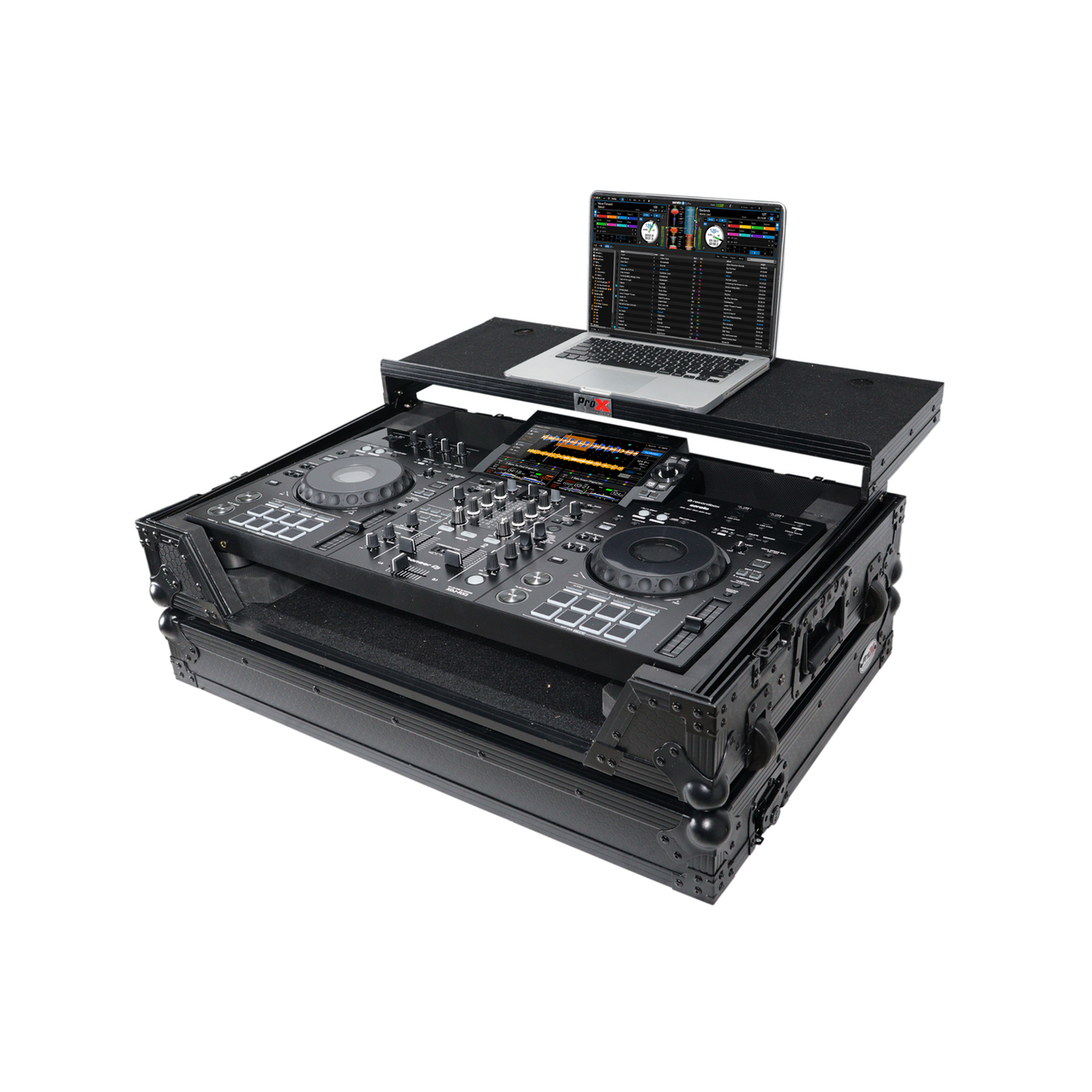 thumbnail image 2 of ProX XS-XDJXZ WLT Hard Flight Road Case For Pioneer DJ XDJ-XZ – With Laptop Shelf & Wheels 2 of 6