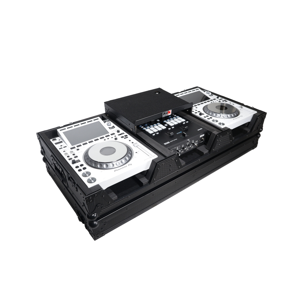 ProX DJ Coffin Case 2 CDJ-3000 & DJM-900NXS2 | Gear Club Direct