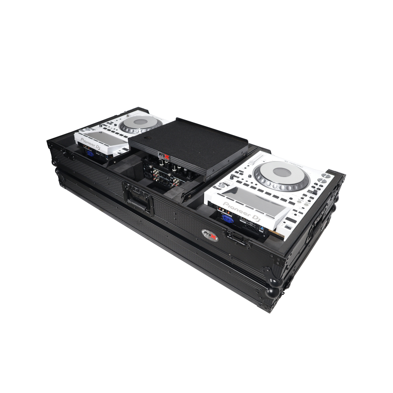 ProX DJ Coffin Case 2 CDJ-3000 & DJM-900NXS2 | Gear Club Direct