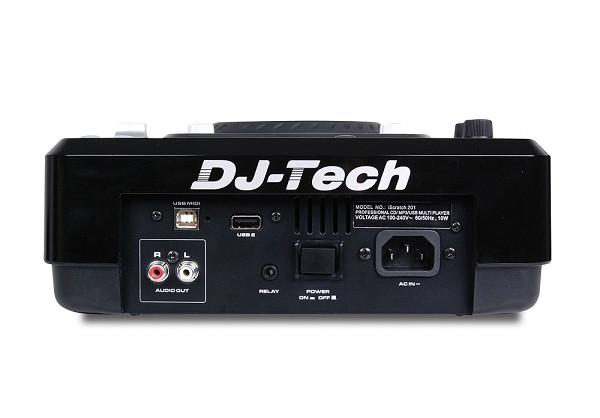 DJ Tech iScratch 201 Professional Media Player with Midi Control
