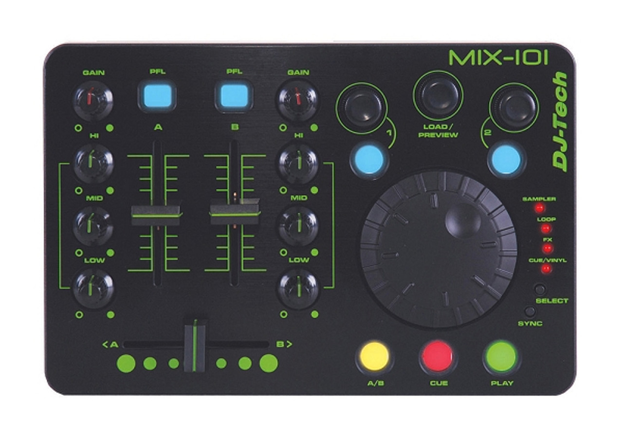 Mystisk uregelmæssig dramatisk DJ-Tech MIX101 Mini USB Workstation Controller