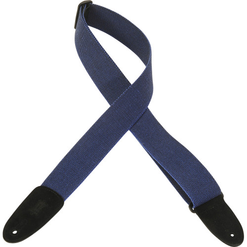 Levy's Leathers MT8BLU 2" Wide Blue Tweed Guitar Strap.