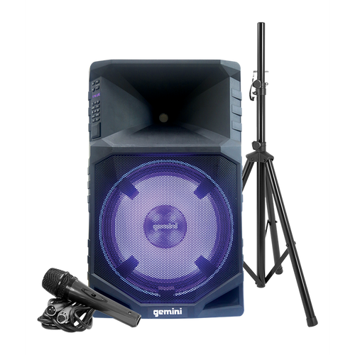 Gemini GSW-T1500PK  Portable Bluetooth Speaker W/ Microphone 