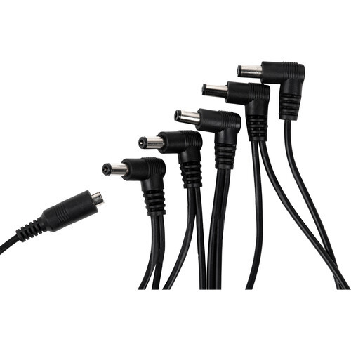 Gator Cases 8-Output Daisy Chain Power Adapter Cable with Female Input Barrel Plug GTR-PWR-DC8F