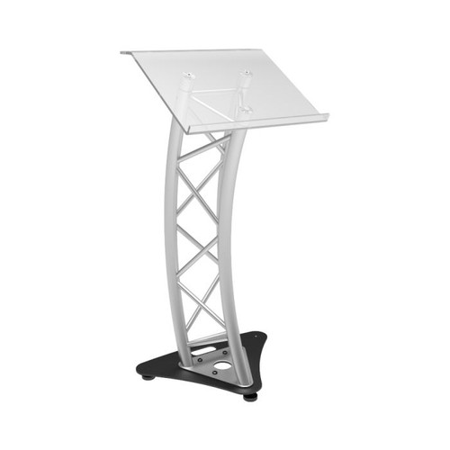 Global Truss GT-LECTERN PRO BLK BLACK LECTERN WITH ANGLED PLEXI TOP/TRUSS
