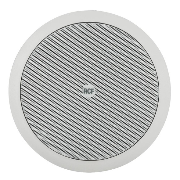 RCF 6" Twin-Cone Flush Mounting Ceiling Speaker, White