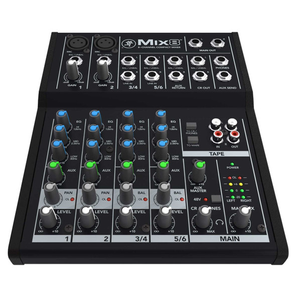 Mackie 802VLZ4 8-Channel Ultra-Compact Mixer