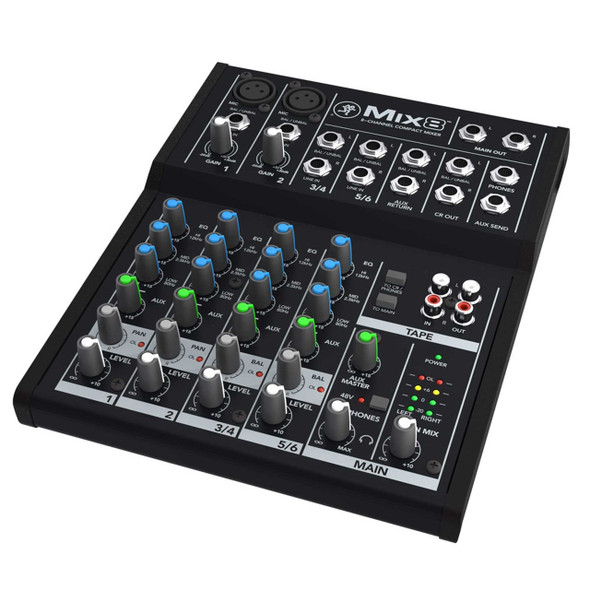 Mackie 802VLZ4 8-Channel Ultra-Compact Mixer