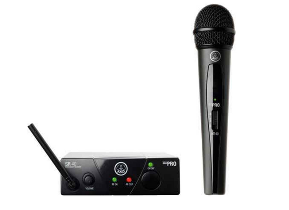 AKG WMS40 Mini Single Vocal Set Wireless Microphone System (Band: C)