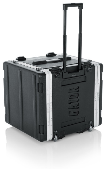 Gator Cases GRR-8PL-US 8U Audio Rack; Powered Rolling