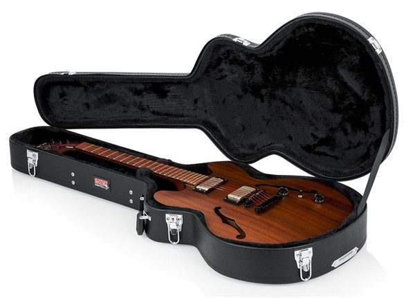 Gator Cases GWE-335 Semi-Hollow Style Guitar Wood Case