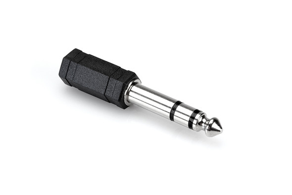 Hosa Adaptor 3.5 mm TRS to 1/4 in TRS