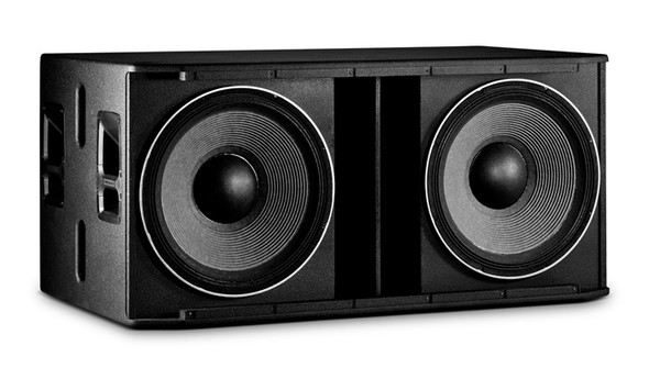 JBL SRX828S is a dual 18" subwoofer for concert, touring, or installed use.