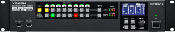 Roland XS-82H 8-in x 2-out Multi-Format AV Matrix Switcher Roland XS-82H 8-in x 2-out Multi-Format AV Matrix Switcher