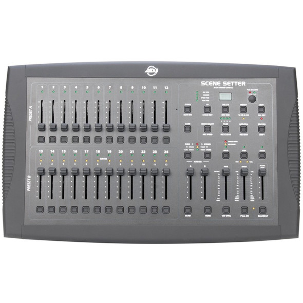 American DJ ADJ Scene Setter 24 Channel Dimming Console - MIDI Functions & DMX Dimming Control