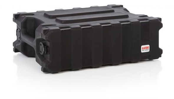 Gator Cases G-PRO-3U-13 Pro-Series Molded Mil-Grade PE Rack Case; 3U, 13" Deep