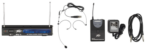Peavey PV-1 U1 BHS 923.700MHZ Headset Wireless System